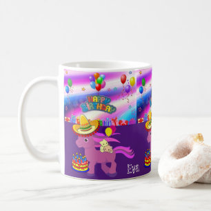 Caneca De Café Parabéns, Pônei.