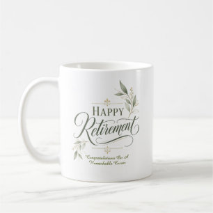 Caneca De Café Parabéns por uma Carreira Notável