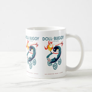 Caneca De Café Parada Doll and Buggy
