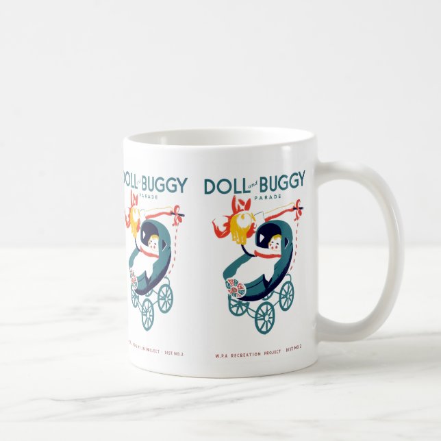 Caneca De Café Parada Doll and Buggy (Direita)