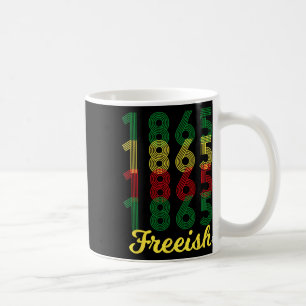Caneca De Café Parado desde 1865 Orgulho Negro Africano-Americano