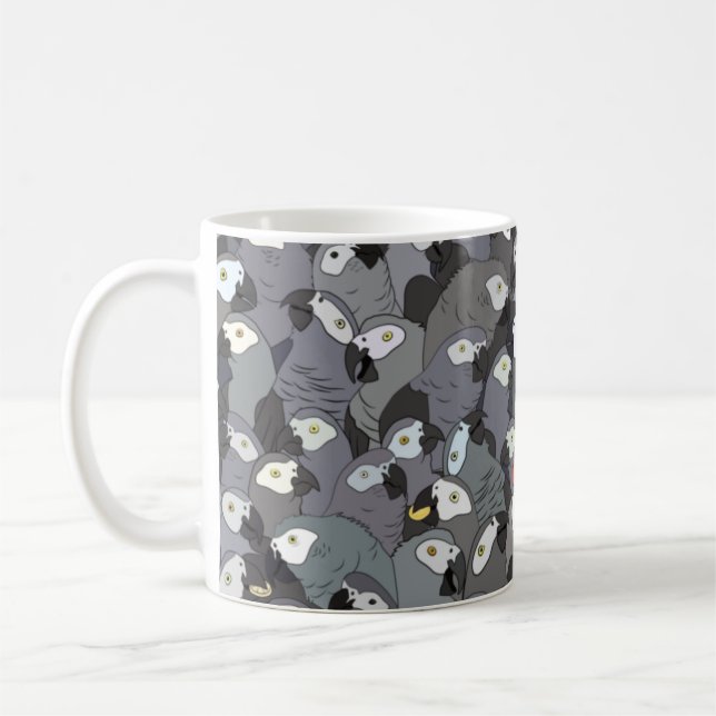 Caneca De Café Paraelas da Cinza africana (Esquerda)