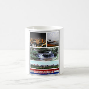 Caneca De Café Paraguai - Mosaico -