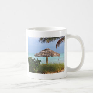 Caneca De Café Paraíso da praia de Bahama