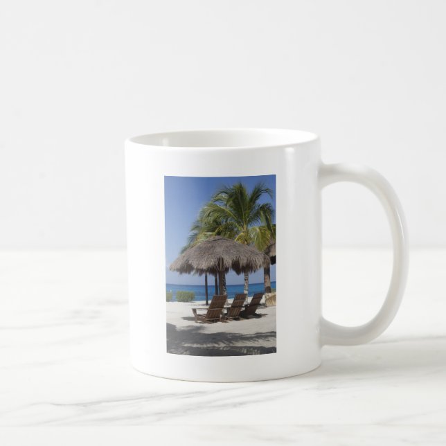 Caneca De Café Paraíso de Praia Mexicano (Direita)