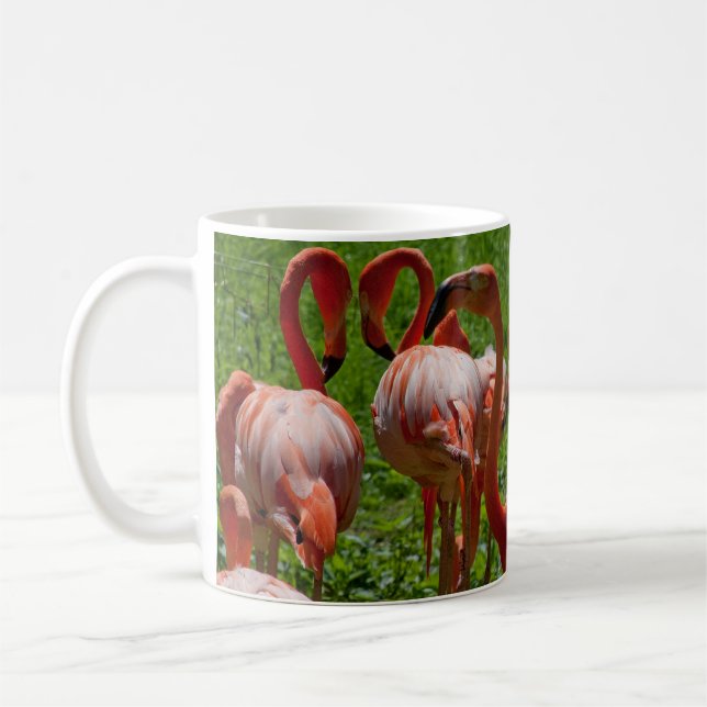 Caneca De Café Paraíso Flamingo (Esquerda)