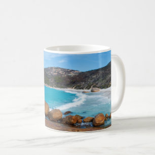 Caneca De Café Paraíso; Imagem perfeita praia na Austrália