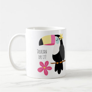 Caneca De Café Paraíso Tropical Colorido Tucano