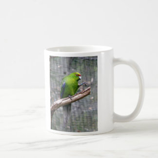 Caneca De Café Parakeet Amarelo-coroado