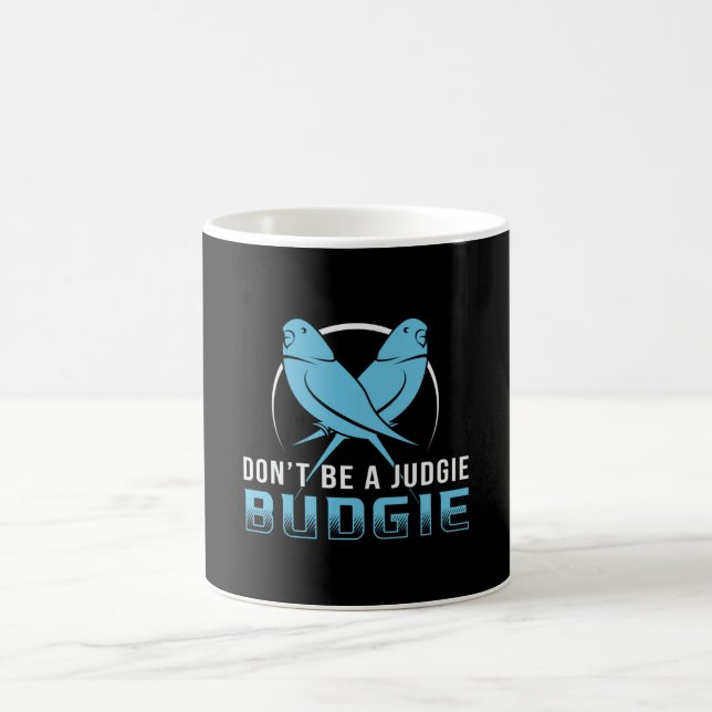 Caneca De Café Parakeet Lover Judgie Budget Budgerigar Pet Bird (Centro)