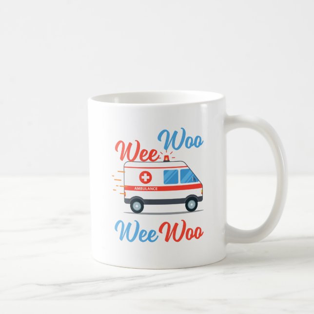 Caneca De Café paramédico (Direita)