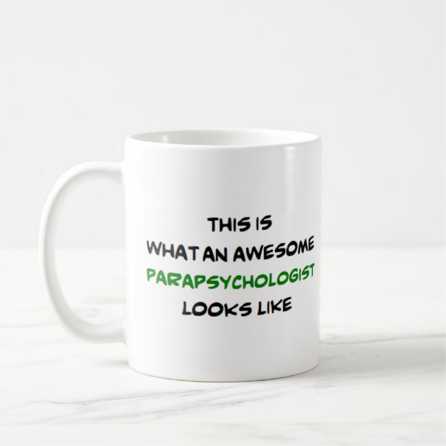 Caneca De Café parapsicólogo, incrível (Esquerda)