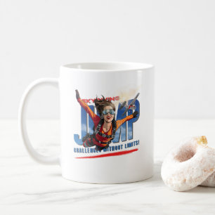 Caneca De Café Paraquedismo-Sinta a Liberdade Acima das Nuvens