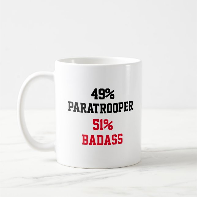 Caneca De Café Paraquedista Durão (Esquerda)