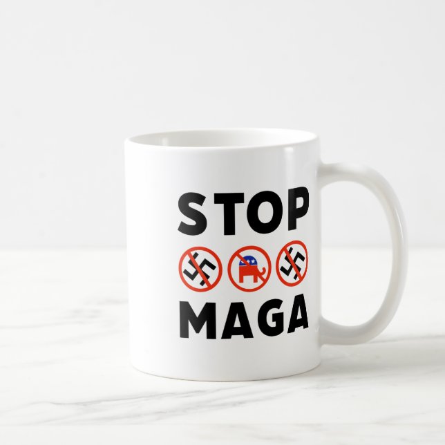 Caneca De Café Parar (Direita)