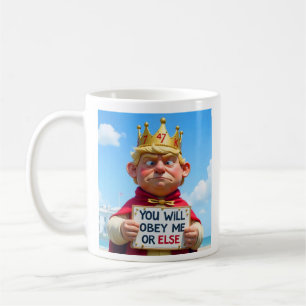 Caneca De Café Parar a sátira do Autoritarismo Trump