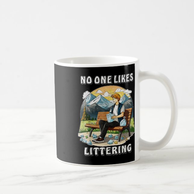 Caneca De Café Parar De Esfolar A Proteção Da Natureza Pro (Direita)