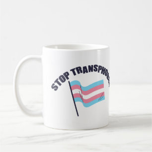 Caneca De Café Parar Transfobia Mug