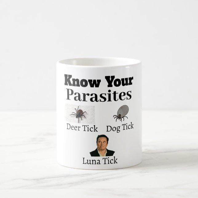 Caneca de Café Parasitas (Centro)