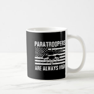 Caneca De Café Paratrooper American Flag U Exército Americano Vet