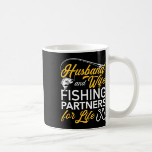 Caneca De Café Parceiros De Pesca De Marido E Esposa Para A Vida