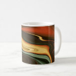 Caneca De Café Parched<br><div class="desc">Parched. Abstract textured art. Arid ground with deep pockets of water beneath.</div>