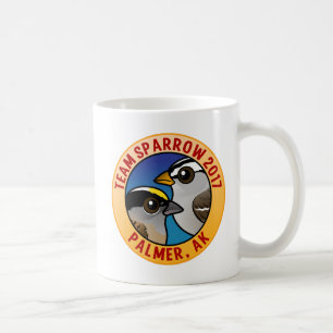 Caneca De Café Pardal GCSP WCSP junto V3 2017 da equipe
