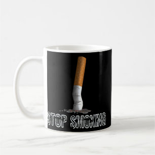 Caneca De Café Pare De Fumar Chute O Bumbum De Cigarro Anti Smoki