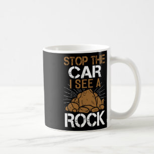 Caneca De Café Pare o Carro Vejo Uma Rocha Aventura de Escalada e