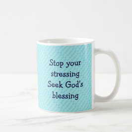 Caneca De Café PARE O SEU TURQUISMO Inspiracional DE RESISTÊNCIA