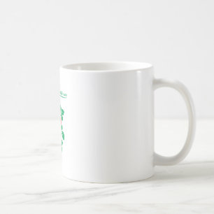 Caneca De Café Pare para cheirar os rosas