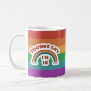 Caneca De Café Parece Gay Estou no Orgulho