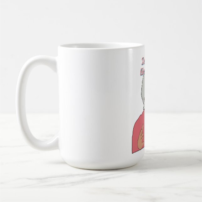 Caneca De Café Parece que me importo? (Esquerda)