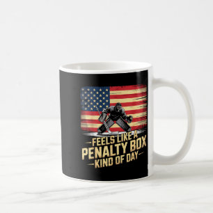 Caneca De Café Parece Um Dia De Caixa De Penalidade Engraçado De 