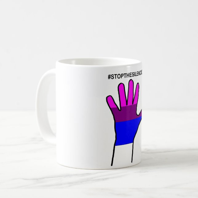 Caneca De Café parecomosilêncio bi (Frente Esquerda)