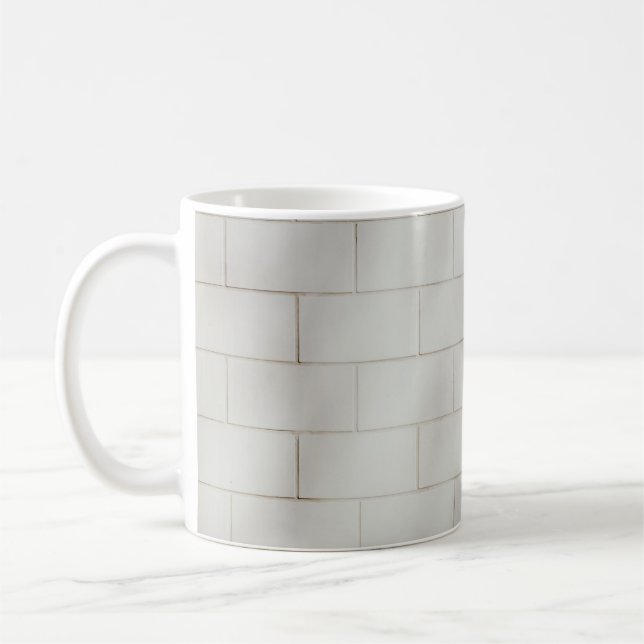 Caneca De Café Parede branca (Esquerda)