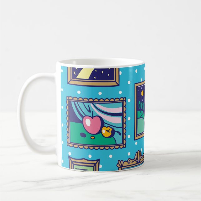 Caneca De Café Parede da Galeria: Coleção de Imagens Diversas (Esquerda)