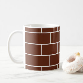 Caneca De Café Parede de Tijolo 