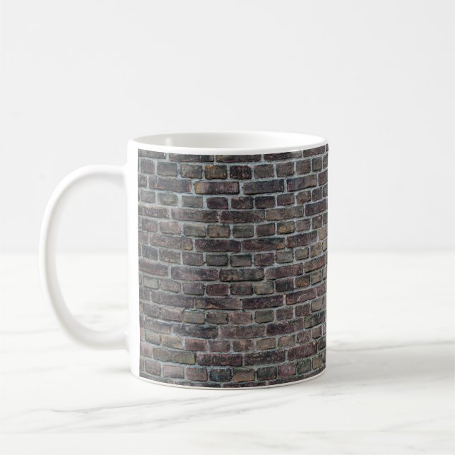 Caneca De Café Parede de tijolos (Esquerda)