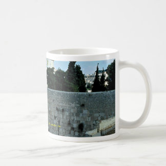 Caneca De Café Parede ocidental com a abóbada da rocha,