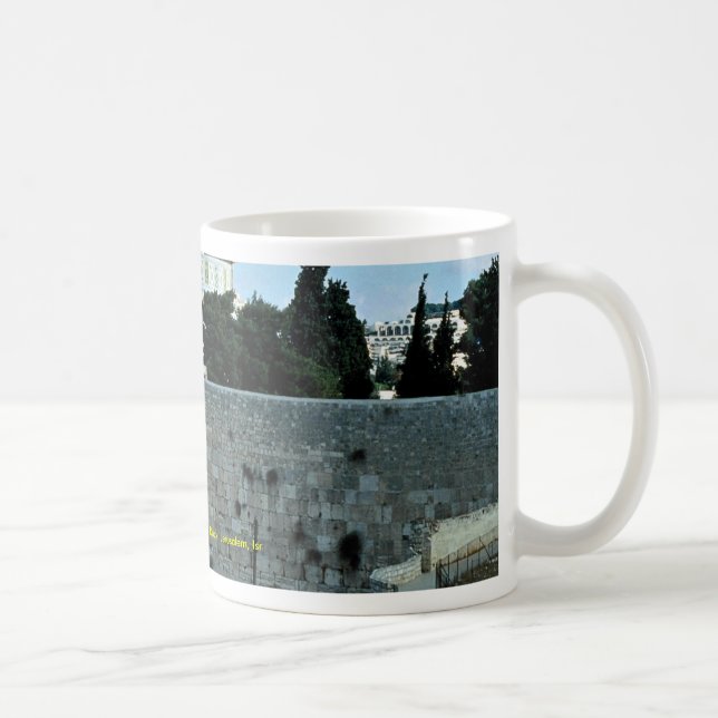 Caneca De Café Parede ocidental com a abóbada da rocha, (Direita)