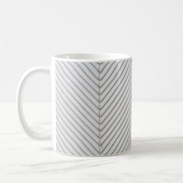Caneca De Café Parede preta e branca (Esquerda)