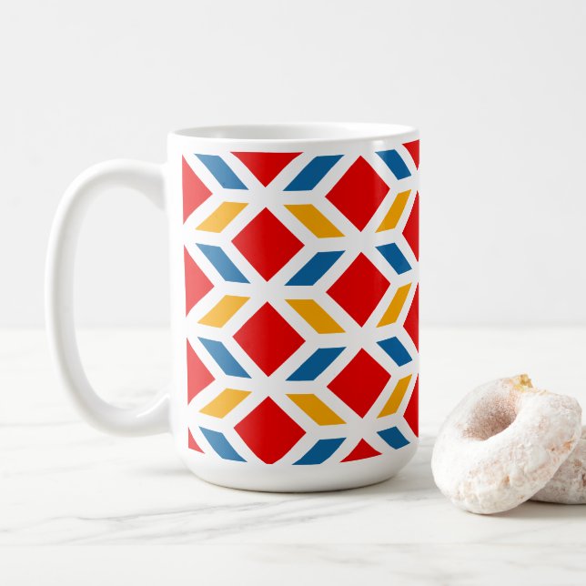 Caneca De Café Paredes da rua de Málaga 2 (Com Donut)