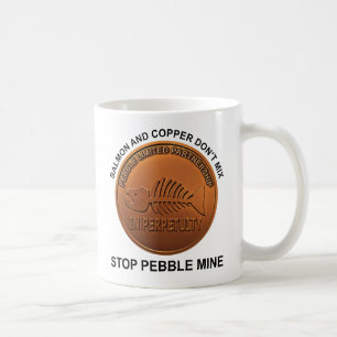 Caneca De Café Parem Com O Pebble Mine - Penny