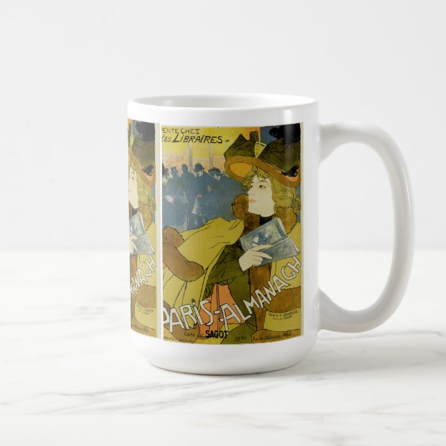 Caneca De Café Paris-Almanach (Direita)