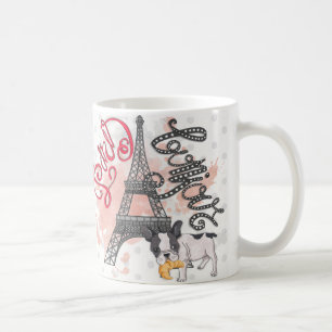 Caneca De Café Paris Bonjour