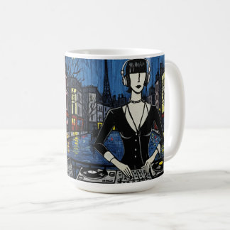 Caneca De Café Paris DJ Art Collection(クラブカルチャー × パリ アートシリーズ)