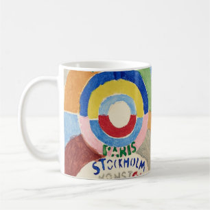 Caneca De Café Paris Estocolmo Sonia Delaunay-Terk