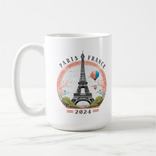 Caneca De Café Paris França 2024 Mugs, Paris França 2024