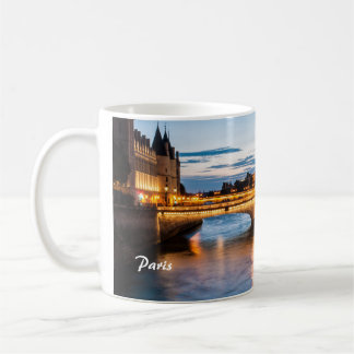 Caneca De Café Paris pelo por do sol